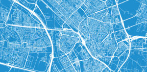 Stadskaart van Utrecht bij artikel over de Locatieverkenner